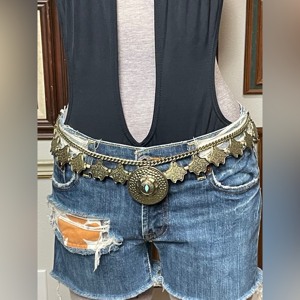 Vintage Medallion Chain Belt
